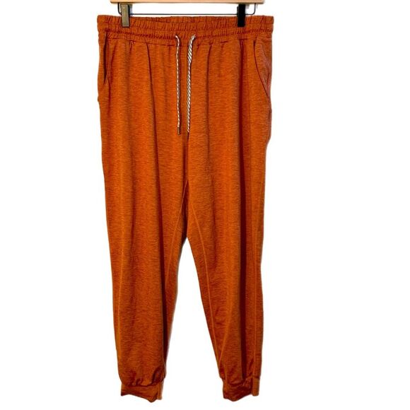 THREAD & SUPPLY Iceburg Joggers Women’s L Terracotta Supper Soft Stretch. - Picture 1 of 9